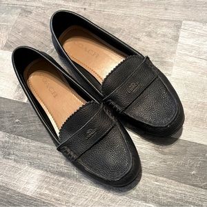 COACH Odette Loafers Size 7B Black